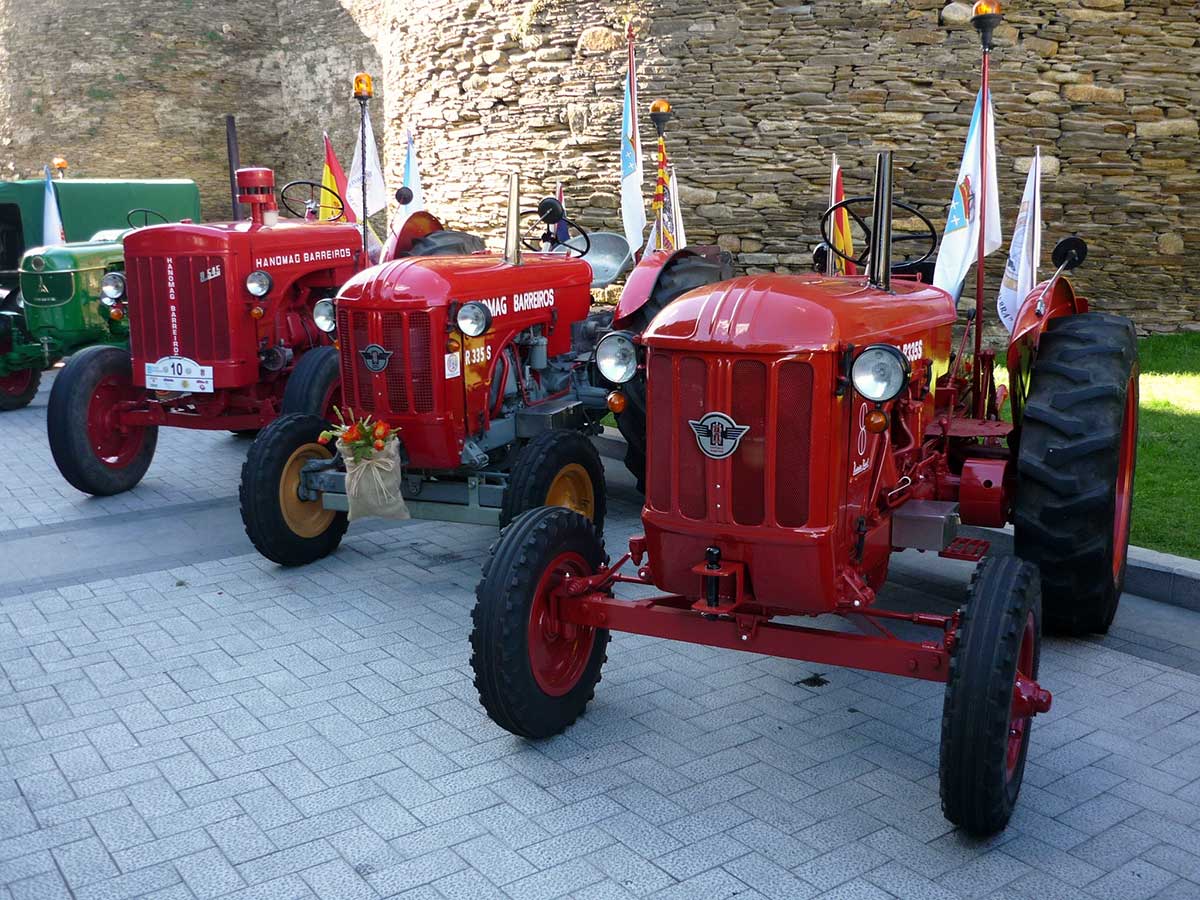Tractores Barreiros en Lugo, Galicia