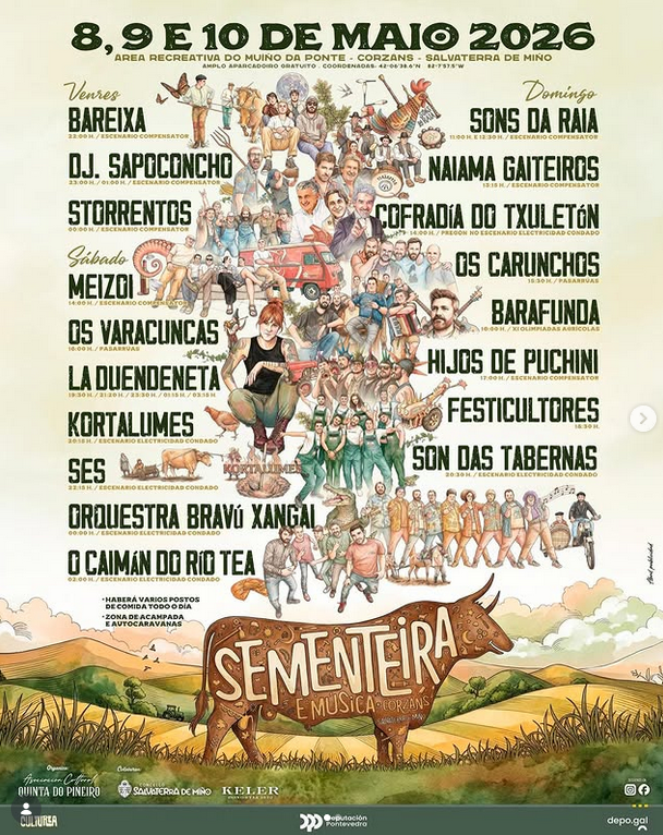 Sementeira e Música 2026 – Salvaterra de Miño